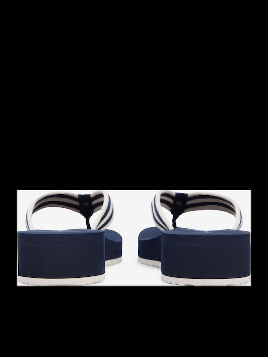 Platforme De Vară Pentru Femei Tip Slip On Albastre