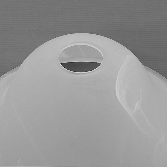 Home Lighting Lia Pendant Light White Bell with Socket E27 37x37x120cm