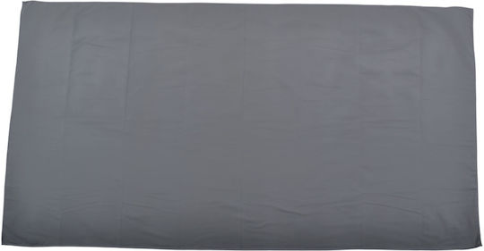 Ankor Πετσέτα Microfiber Σώματος 200gr/m² Γκρι 160x85εκ.