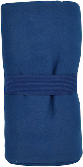 Ankor Πετσέτα Microfiber Σώματος 200gr/m² Μπλε 160x85εκ.
