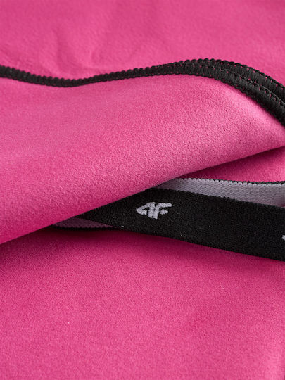 4F Πετσέτα Microfiber Προσώπου Φούξια 90x65εκ.