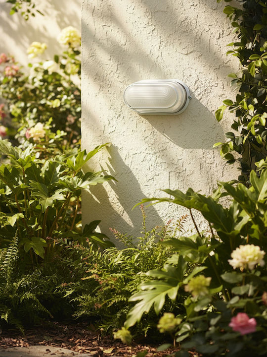 Aca Wall-Mounted Outdoor Turtle Light E27 IP45 20x11.8x9.5εκ.