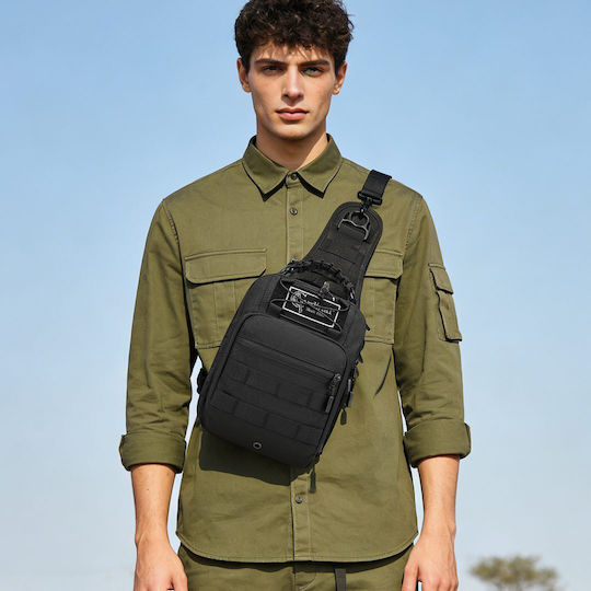 Cardinal Military Chest Bag from Polyester Black 7.6L