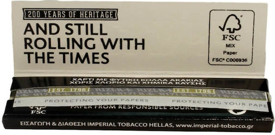 Rizla Χαρτάκια Στριφτού Τσιγάρου 50 φύλλα 1τμχ