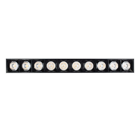 Alista Home LED Iluminare Liniară Comercială Plafon 15W Alb Natural M27xA6.5xÎ3.5cm