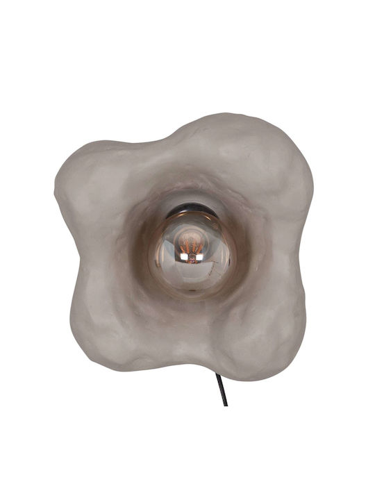 Klikareto Wall Lamp with E27 Socket Gray 44x15x42cm