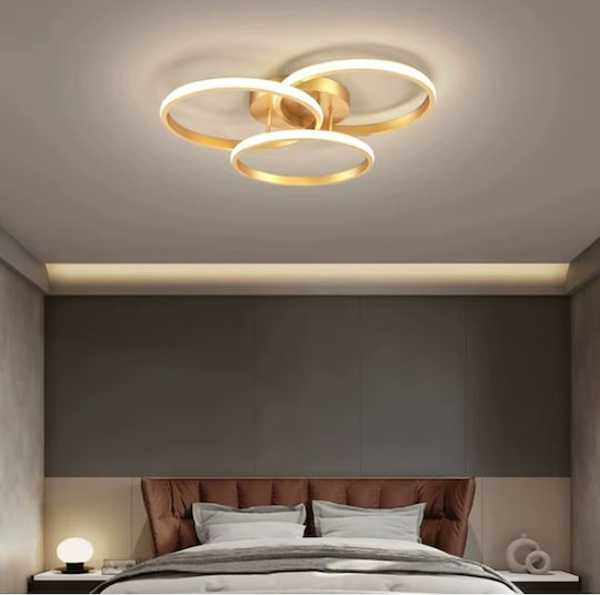 Home Lighting Ceiling Mount Light 50cm Gold with Integrated LED