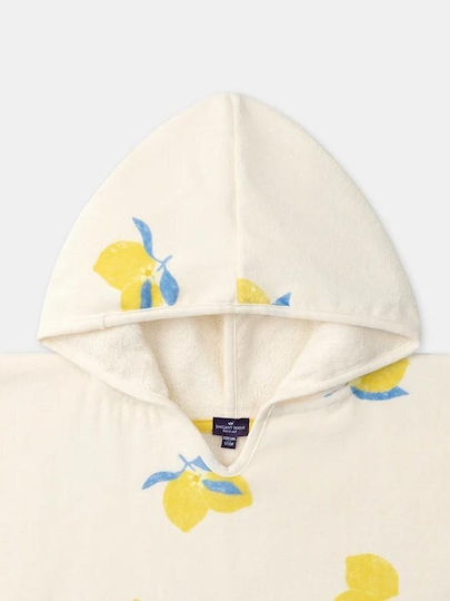 Poncho De Plajă Pentru Copii Fete Parebecca Ecru