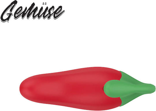 Gemüse Δονητής με Απομακρυσμένο Έλεγχο Κόκκινος