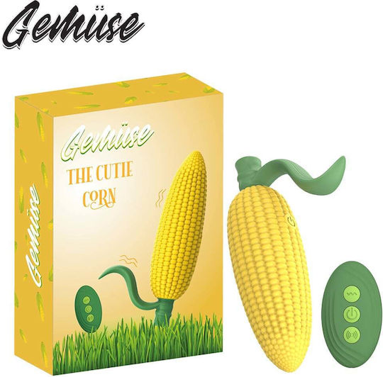 Gemüse Mini Vibrator mit Fernsteuerung Gelber