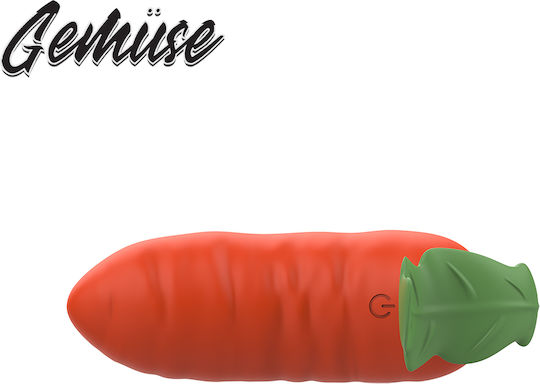 Gemüse Mini Vibrator Cu Control De La Distanță Portocaliu