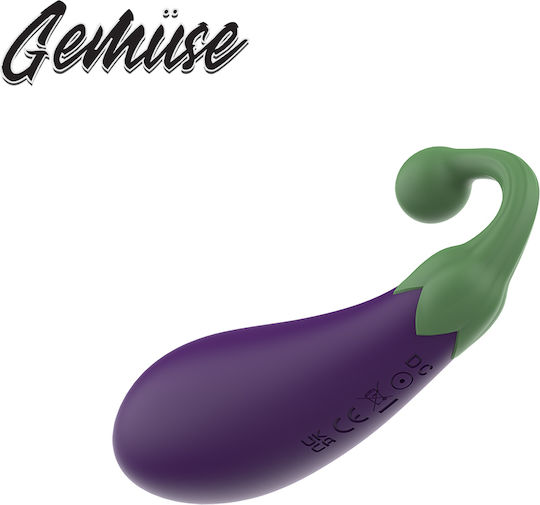 Gemüse Mini Вибратор с Дистанционно Управление Лилав