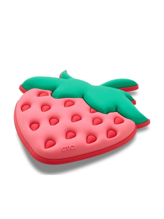 Crocs Джибитс Декорация За Обувки Червена