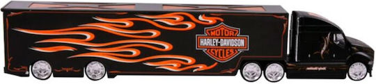 Maisto Custom Haulers Harley Davidson Trailer Truck 1/64