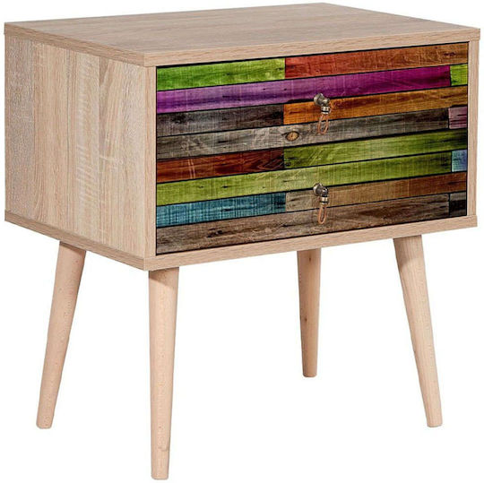 Soho Ξύλινο Sonoma 60x40x61cm GP052-0005,1