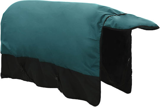 Vidaxl Horse Saddle Dark Green Black 165 Cm Polyester