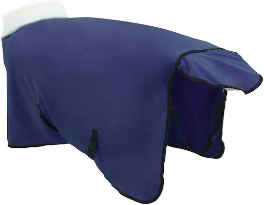 Vidaxl Ham Pentru Cal Albastru Închis 85 Cm Polar Fleece