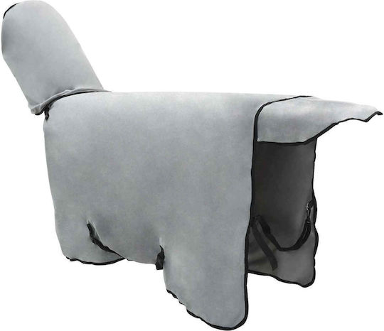 Vidaxl Horse Saddle Light Grey Pink Polyester