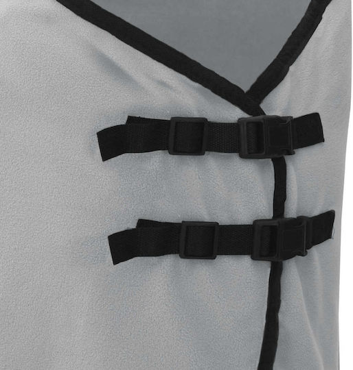 Vidaxl Horse Saddle Light Grey Pink Polyester