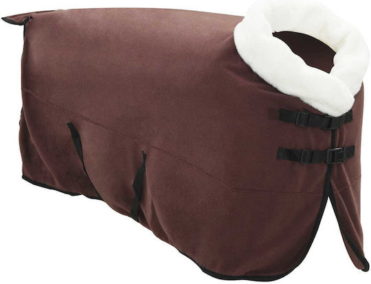 Horse Saddle Full Dark Brown 145 Cm Polar Fleece Brown 42013344