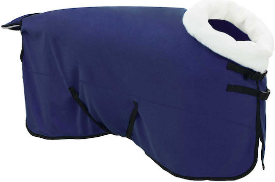 Horse Saddle Dark Blue 135 Cm Polar Fleece Navy Blue 42013393