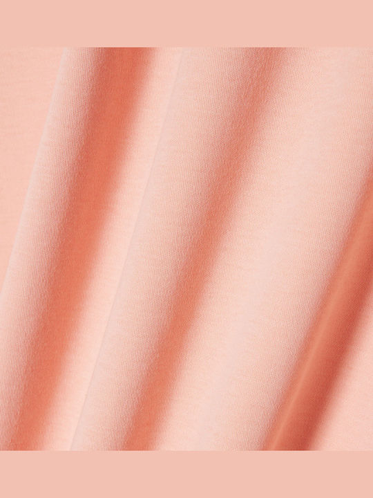 Summer T-Shirt Dress Coral