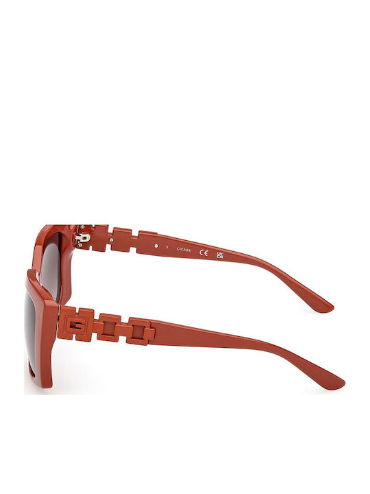 Guess Ochelari de Soare pentru Femei cu Ramă Portocalie și Lentile Degrade Portocalii GU00265-H 44F