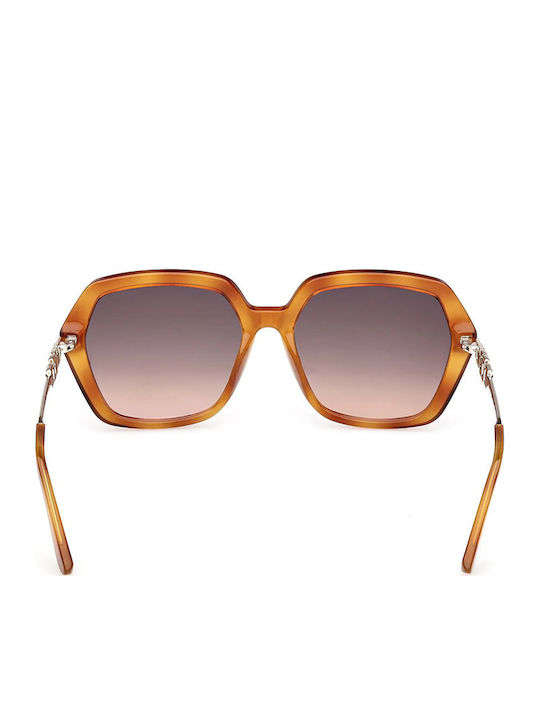 Guess Ochelari de Soare pentru Femei cu Ramă Portocalie și Lentile Degrade Portocalii GU00267 53F