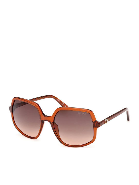 Guess Ochelari De Soare Pentru Femei Cu Ramă Portocalie Și Lentile Degrade Portocalii GU00257 44F