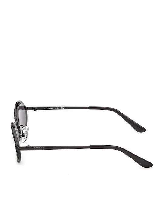 Guess Ochelari De Soare Pentru Femei Cu Ramă Metalică Argintie Și Lentilă Oglindă Argintie Degrade