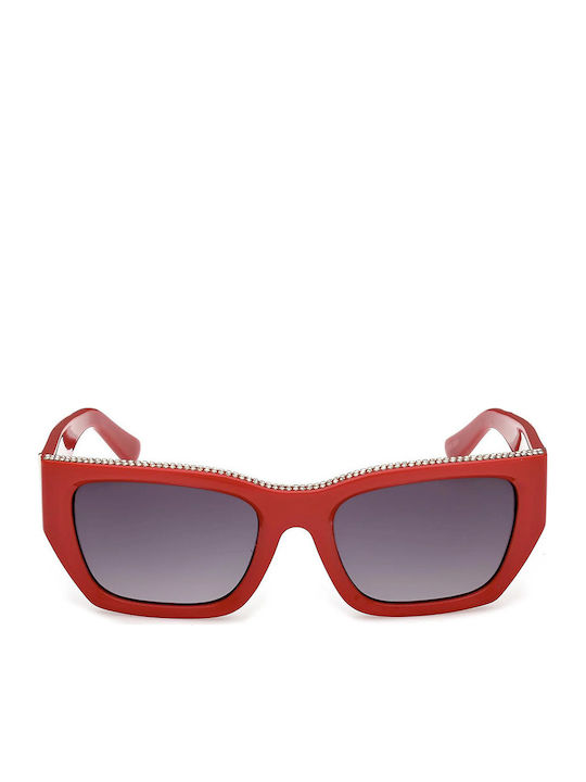 Guess Ochelari De Soare Pentru Femei Cu Culoarea Full Face Roșie Tortoise Și Culoare Gri Degrade GU00293 66B
