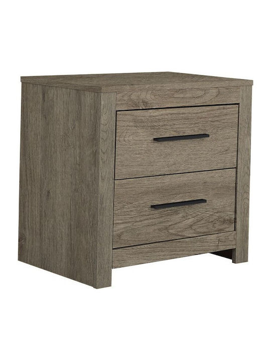 Nachttisch Dodo Holz Beiges 58x39x56cm