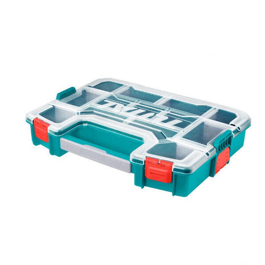 Total Tool Compartment Organiser with Removable Box Blue 37x29x6.5cm