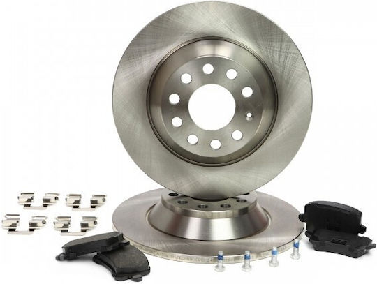 Set Plăcuțe De Frână Și Discuri De Frână Auto Partea Din Spate Audi A6 A6 Avant 4f0 615 601 E