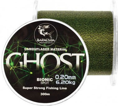 Найлоново Монофилно Влакно За Шаран Baracuda Ghost 300 М Бионичен Камуфлаж