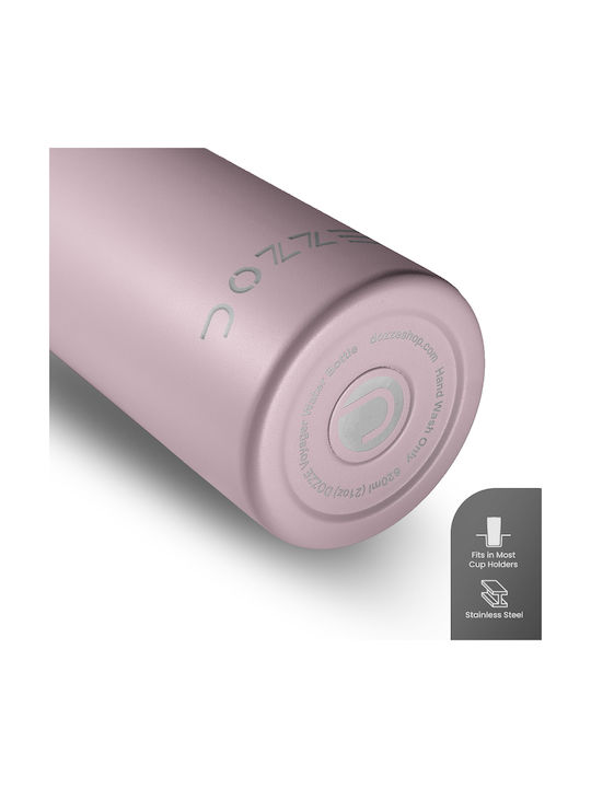 Dozze Αθλητικό Παγούρι Ανοξείδωτο 620ml Ροζ