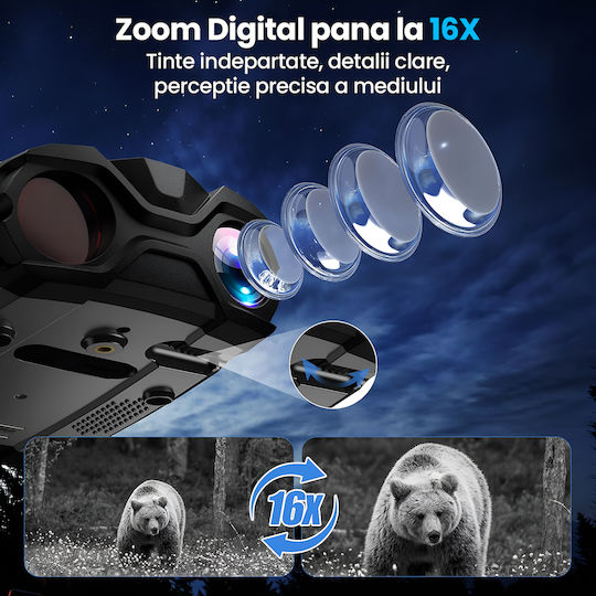 Водоустойчиви Дигитални Бинокли 16x50mm Нощни