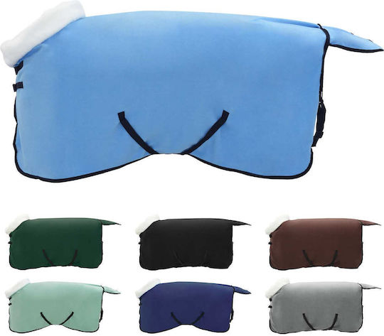 Vidaxl Horse Saddle Dark Aqua 85 Cm Polar Fleece