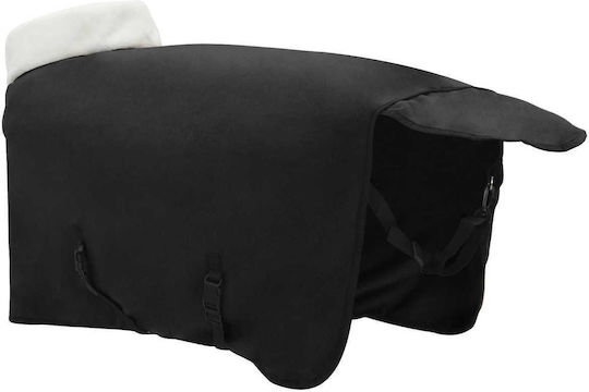 vidaxl Reitdecke Für Pferde Schwarz 85 Cm Polar Fleece