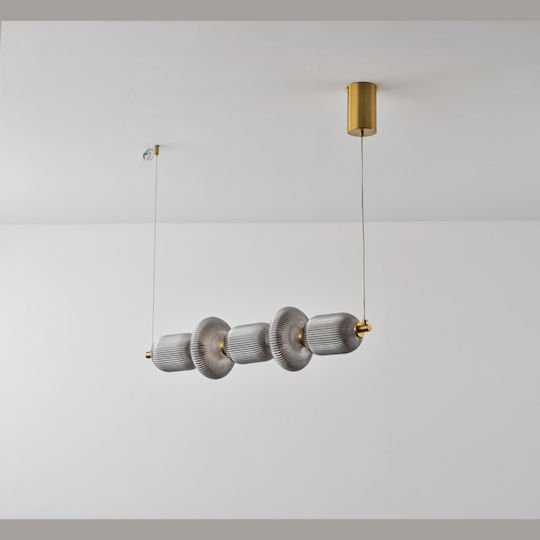 Eurolamp Verena Pendant Ceiling Light LED with Warm White Light 25x86x146cm