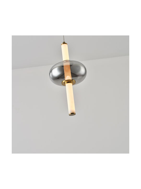 Eurolamp Verena Deckenleuchte LED mit Warmweißem Licht 19x38x145cm