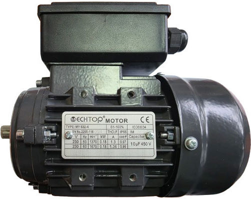 Μονοφασικός Ηλεκτροκινητήρας 0.25hp Μέγιστων Στροφών 1400rpm 230V