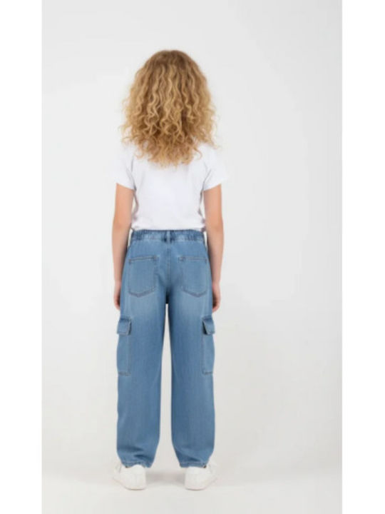 Kinderhose Cargo Blau