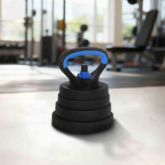 vidaXL Dumbbell Set with Bar Total Weight 30kg with Stand