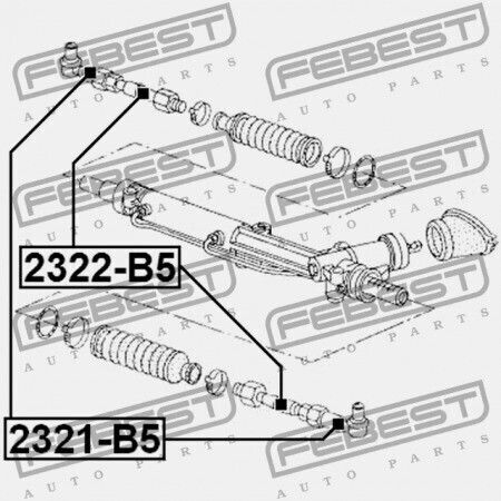 Άκρο Ράβδου Τιμονιού Audi A4/avant 2001-2008 Ca 4f0419811e