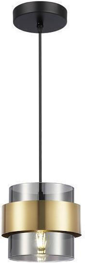 Eurolamp Κρεμαστό Φωτιστικό Μαύρο με Ντουί E27 18x120.5εκ.