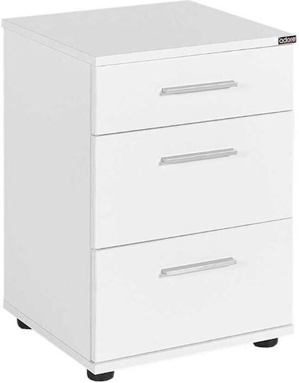 Trendline Ξύλινο Λευκό 40x39x57cm AD_KMD-530-BB-1 Trendline Ξύλινο Λευκό 40x39x57cm AD_KMD-530-BB-1