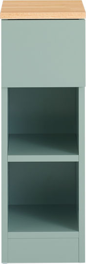 Ξύλινο Πράσινο 20x35x61cm FBT111-GR