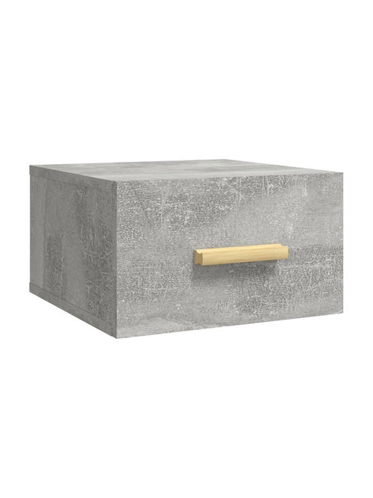 Nachttische Grey Concrete 2Stück 35x35x20cm