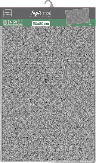 L-c Losi Αντιολισθητικό Χαλί Ορθογώνιο Grey 50x80cm